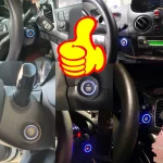 Universal Car Alarm Auto Start Stop System Remote Control Engine Ignition Autostart Kit Keyless Push Start System Car Accessorie 6