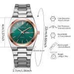 Luxury Men Business Watches Calendar Quartz Wristwatches For Mens Clock Reloj Hombre（Without Box） 6