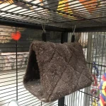 Pet Bird Parrot Cages Warm Hammock Hut Tent Fashion Bed Hanging Cave for Sleeping and Hatching Cage Decoration 3