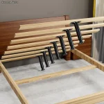 Telescopic Adjustable Bed Beam Support Foot Reinforced Plastic Furniture Leg Sofa Leg Bed Bottom Load Bearing Bracket 1X 3