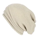 Winter Baggy Slouchy Beanie Hat Wool Knitted Warm Cap for Men Women Beanie Oversized Winter Hat for Skiing cappello uomo 4