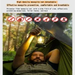 Camping Hammock With Mosquito Net Outdoor Garden Portable Awning Tent Canopy Sleeping Hanging Hammocks Swing For Nature Hike 3
