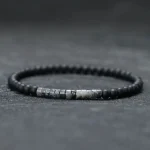 New Minimalist 4mm Bead Bracelet Unisex Emperor Onyx Small Stone Braclet Meditation Yoga Strand Braslet Couple Brazalete Pulsera 2