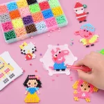 24 Colors 3800pcs Magical Water Mist Magic Beads Handmade Diy Magic Beads Educational Puzzle Children Toys 2