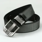 New Fashion Men's Pin Buckle Youth Overalls Canvas Waistband Belt Casual Retro Decorative Belt Fashion High-Quality Webbing Belt 4