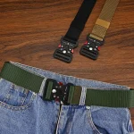 1Pc/2Pcs Versatile Men's Tactical Belts-Durable, Adjustable Design-For Outdoor Sports Enthusiasts，Pair with Jeans，For Men Women 3
