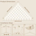 Stuffed Animals Storage Hammock Large Capacity Net Macrame Boho Home Kids Bedroom Decoration Corner Hanging Toy Organizer Nets 5