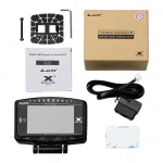 Original Lufi X1 revolution OBD OBD2 meter Smart Digital Multi English Version Gauge for car 6