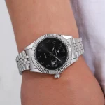 Fashion Men's Watches Date High-end Luxury Casual Sport Clock Classic Business Quartz Male Stainless Steel Wristwatches 6