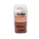 Highly Moisturizing Ant Farm Plaster Ant Nest Insect Box with Workshop Pet Anthill Castle Natural Ecological Ant House 12*6*10cm 5