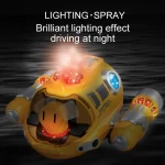2.4GHz Remote Control Motorboat Waterproof Spray Swimming Pool Bathing RC Steamboat Toys For Boys And Girls Children's Gift 2