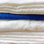 Embroidery Lace 100% Cotton Fabric Water Soluble Hollow Flower Sewing For Girl Dress Garment DIY Curtain Scarf Material