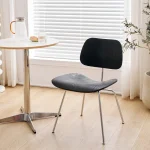 Joylive Solid Wood Dining Chair for Living Room Dining Room Furniture Armless Backrest Chair Modern Simple Leisure Chair 2