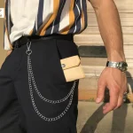 Punk Style Metal Fashion Jeans Chain Accessories Pendant Versatile Pants Chain Key chain Hip-Hop Waist Chain 4