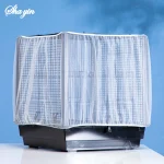 1PC Square round Bird Cage Clothes Cover Splash Proof Mosquito Net Screen Parrot Protection Net Cage Accessory 2