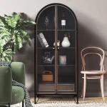 Living Room House Wine Bar Cabinet Display Modern Simple Stylish Wine Cabinet High Quality Bar Alcool Meuble Bar Furniture 2