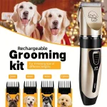 Pet Hair Trimmer Kit Electric Precision Clippers Perfect for Professional Grooming at Home, Ideal for Dogs and Cats 3