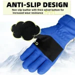 Winter Waterproof Warm Kids Boys Girls Gloves Ski Children Mittens Snow Outdoor 3