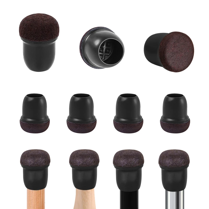 8PCS Chair Leg Floor Protectors Anti- Slip 360° Silicone Furniture Leg Foot Covers Round Table Feet Cups Thick Wrap Felt Pads 8PCS Chair Leg Floor Protectors Anti- Slip 360° Silicone Furniture Leg Foot Covers Round Table Feet Cups Thick Wrap Felt Pads