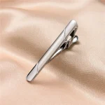 Minimalist Tie Clip For Men Tie Clip To Man Shirt Business Party Gift Box Jewelry Men's Cuff Luxury Man Fashion Cufflinks Lawyer 5