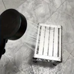 Multi Functional Stainless Steel Stool - Durable Thick & Sturdy Stool, Ideal for Living Room, Bathroom, Kitchen, Corridors 3
