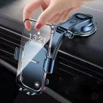 GPS Navigation Car Phone Bracket - Universal Dashboard Windshield Desk Hanging Cellphone Stand