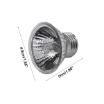 25/50/75W UVA+UVB Reptile Lamp Bulb Turtle Basking UV Light Bulbs Heating Light Full Spectrum Sunlamp for Amphibians Pets Snake 6