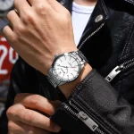 CURREN 8452 Men Ultra Thin Quartz Watch Simple Hodinky Fashion Stainless Steel Wristwatch for Male Clock Relogio Masculino 2025 6