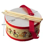 New Early education Beat Children  Toys Drum Wood Percussion instrument Musical Instrument 5