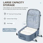 Laptop Bag Travel Backpack for Women Large Capacity Easyjet Carry-Ons 45x36x20 Backpack Ryanair 40x20x25, Men's Cabin Backpack 2