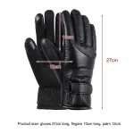 Electric Heated Gloves Mitten USB Heated Gloves Touch Screen Winter Warm Gloves Hand Warmer Thermal For Outdoor Skiing Riding 6