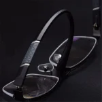 Metal Anti-blue Light Reading Glasses Farsighted Eyeglasses Men Business Eyewear Diopter 0 +1.0 +1.5 +2.0 +2.5 +3.0 +3.5 +4.0 3