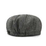 Unisex Casual Newsboy Hat for Travel, Shopping & Vacation - Retro Beret for Spring, Autumn & Winter 2