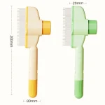 Dog Comb Pet Hair Remover One Button Dogs Brush Self-cleaning Cat Brush Massage Combs for Dog Grooming Brushes for Pet Products 4