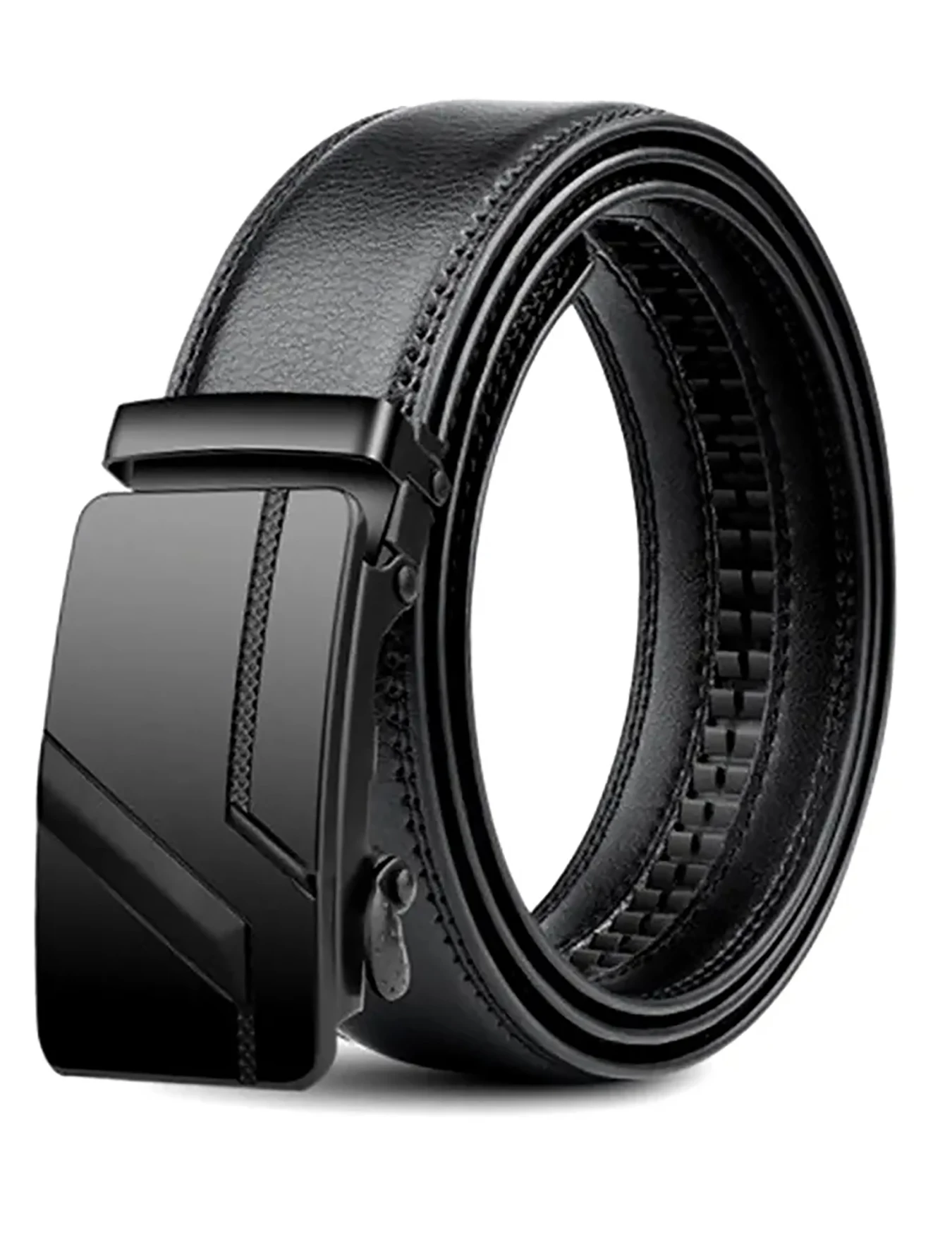 Men's High-Quality Belt 110cm 120cm 130cm Luxury Belt, Black Men's Automatic Buckle Jeans Men's Belt Suit Belt Men's High-Quality Belt 110cm 120cm 130cm Luxury Belt, Black Men's Automatic Buckle Jeans Men's Belt Suit Belt