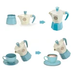 4/11PCS retend Play Simulation Coffee Set Tableware Play House/Outdoor Kitchen DIY Afternoon Tea Game Toy For Children Kids Gift 5