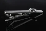 MMS Tie Clips & Cufflinks Black Color Fashion Novelty Cross Movie Design Tie Clips High Quality Alloy Jewelry For Men Gift 4