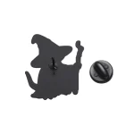 Lizard Wizard Enamel Pins Punk Gothic Blue Animal Metal Brooches Decorate Backpack Clothes Lapel Badge Funny Jewelry Gifts 4