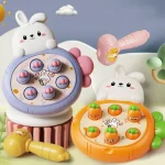 Cartoon Montessori Baby Toys Toddler Educational Birthday Gift Animal Theme Knocking Game Parent Child Board Hammering Game 6