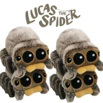 Stuffed Soft Animals Plushies Spider Toy Black Little Lucas Simulated Pillow Doll Anime Game Room Pillow Decora Kid Gift 2