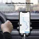 Universal Gravity Car Phone Holder Air Vent Mount Mobile Support for iPhone 13/12 Xiaomi - Automotive GPS Stand 2