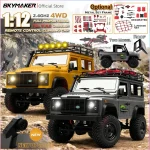 New MN99s v2 MN98 1:12 MN Model RTR Version RC Car 2.4G 4WD RC Rock Crawler Defender Remote Control Car 1/12 RC Truck Cars Toys