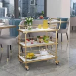 Trolley Cart Kitchen Islands Wheels Storage Furniture Organizers Trolleys with Drawers Roulette Things Removable Estantes Shelf 3