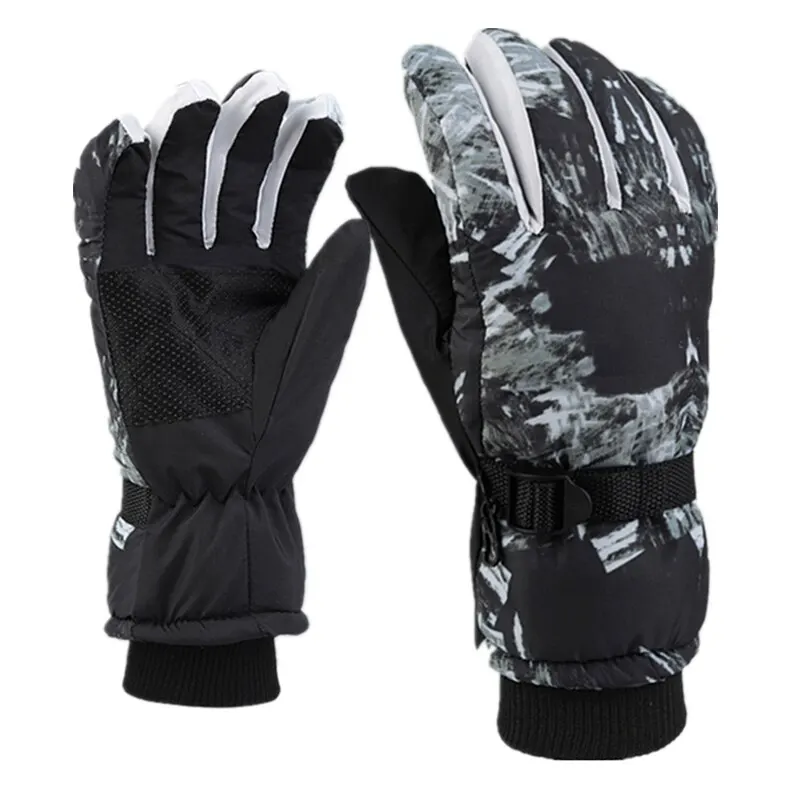 Men Black Ski Gloves Ultralight PU Waterproof Winter Warm Gloves Snowboard Male Cycling Motorcycle Riding Snow Windproof Gloves Men Black Ski Gloves Ultralight PU Waterproof Winter Warm Gloves Snowboard Male Cycling Motorcycle Riding Snow Windproof Gloves