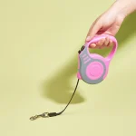 3m 5m Dog Leash for Small Dogs Cat Automatic Retractable Durable Nylon Lead Puppy Outdoor Travel Walking Hiking Traction Rope 3