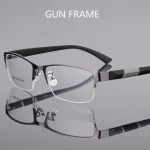 Men Reading Glasses Retro Business Hyperopia Glasses Anti Blue Light Reading Glasses 0 +1.0 To +4.0 Glasses 4