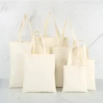 Large Capacity Canvas Shopping Bags DIY Painting Pattern Handbag Folding Eco-friendly Cotton Tote Bags 3
