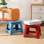 Japanese-style Portable Household Folding Stool Kids Child Plastic Stool Outdoor camping fishing stool 3