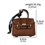 Mini Bag Pendant Small Keychain Case Accessory Family Mini Earphone Bag Accessories Pendant Key Chain Decoration Gift 6