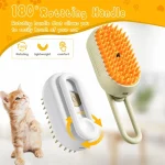 Cat Steam Brush Comb Hair Dryers Pet Brush Electric Spray Brushes Massage Hair Removal Combs Pet Grooming and Hygiene Cat Suppli 2
